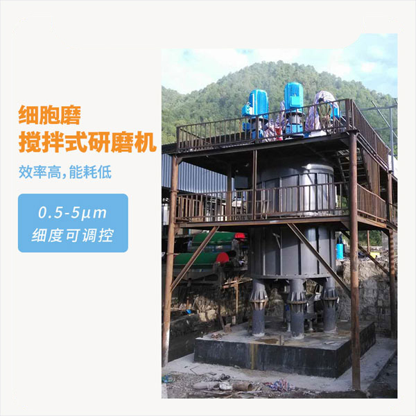 细胞磨—搅拌式研磨机整机外观