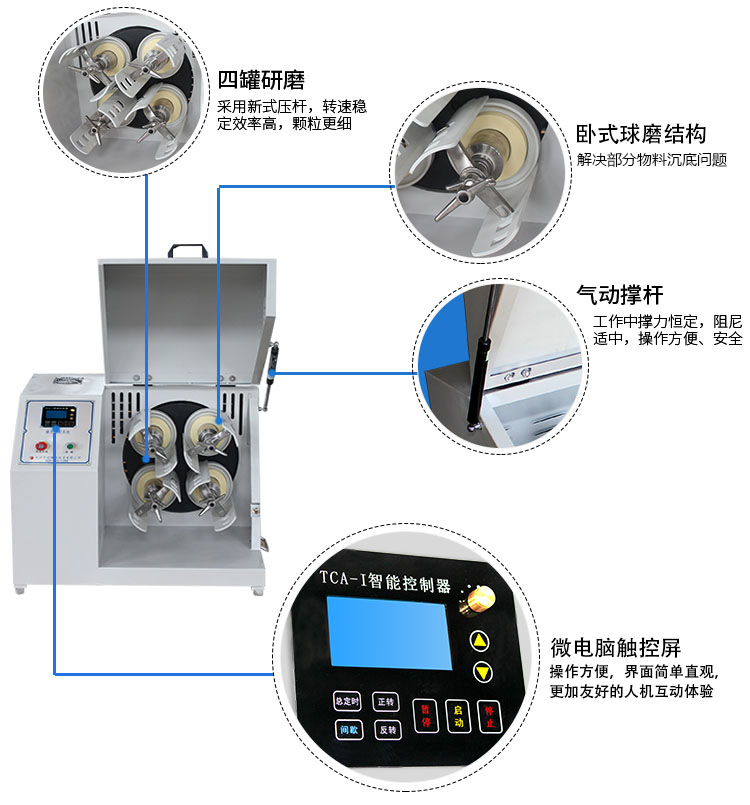 卧式轻型球磨机