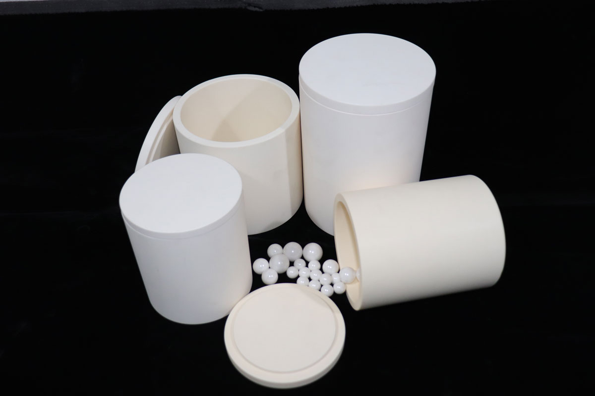 行星刚玉球磨罐