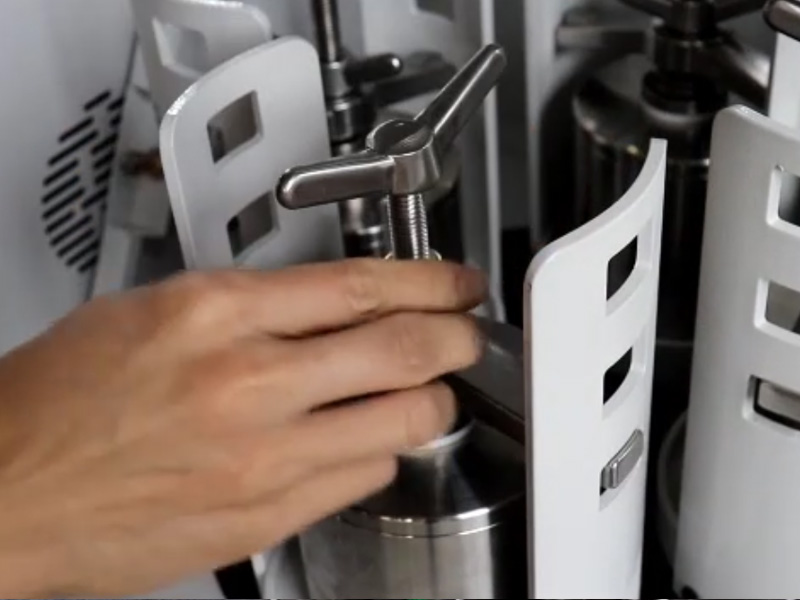 立式方形行星球磨机XQM-2-6安装调试视频2