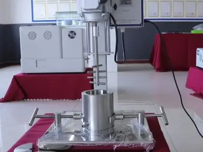 实验搅拌球磨机操作视频