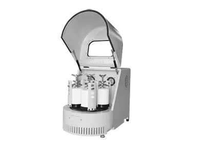 立式半圆行星球磨机静态展示