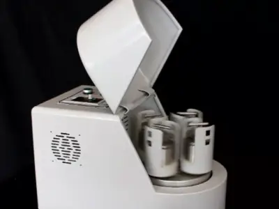 立式半圆行星球磨机安装调试视频2