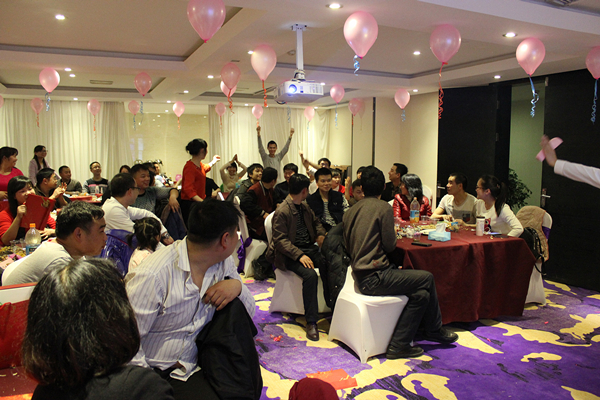 长沙天创粉末技术公司2015迎新茶话会