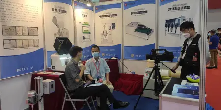 2022年廣交會(huì)上央視采訪(fǎng)長(zhǎng)沙天創(chuàng)粉末技術(shù)有限公司