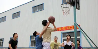 長沙天創(chuàng)粉末2014籃球賽